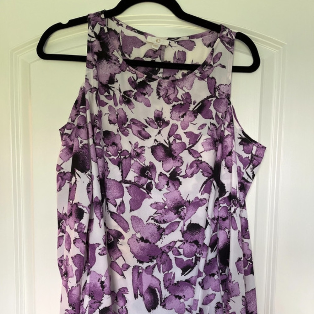 Cold Shoulder Floral Top
